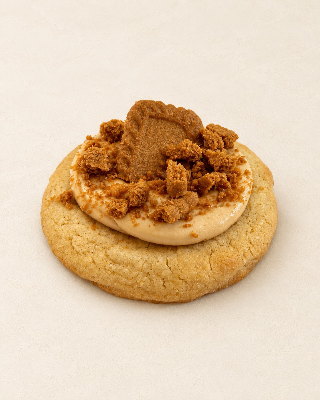 Lotus Cookie - white chocolate by Batida - cross-section