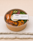 Bowl au saumon miso de Batida - saumon rôti sur riz au quinoa, potiron et avocat