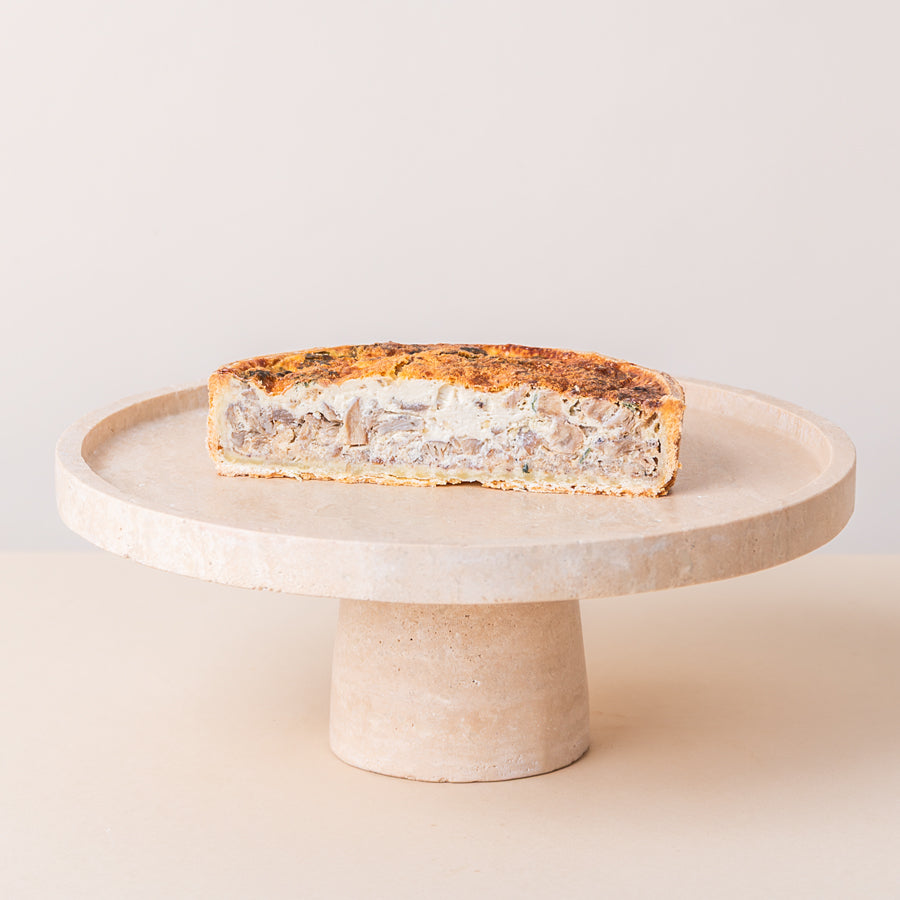 Quiche z grzybami