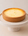 Cheesecake à la vanille de Batida - cheesecake moelleux au fromage blanc et à la vanille sur une base sablée au beurre