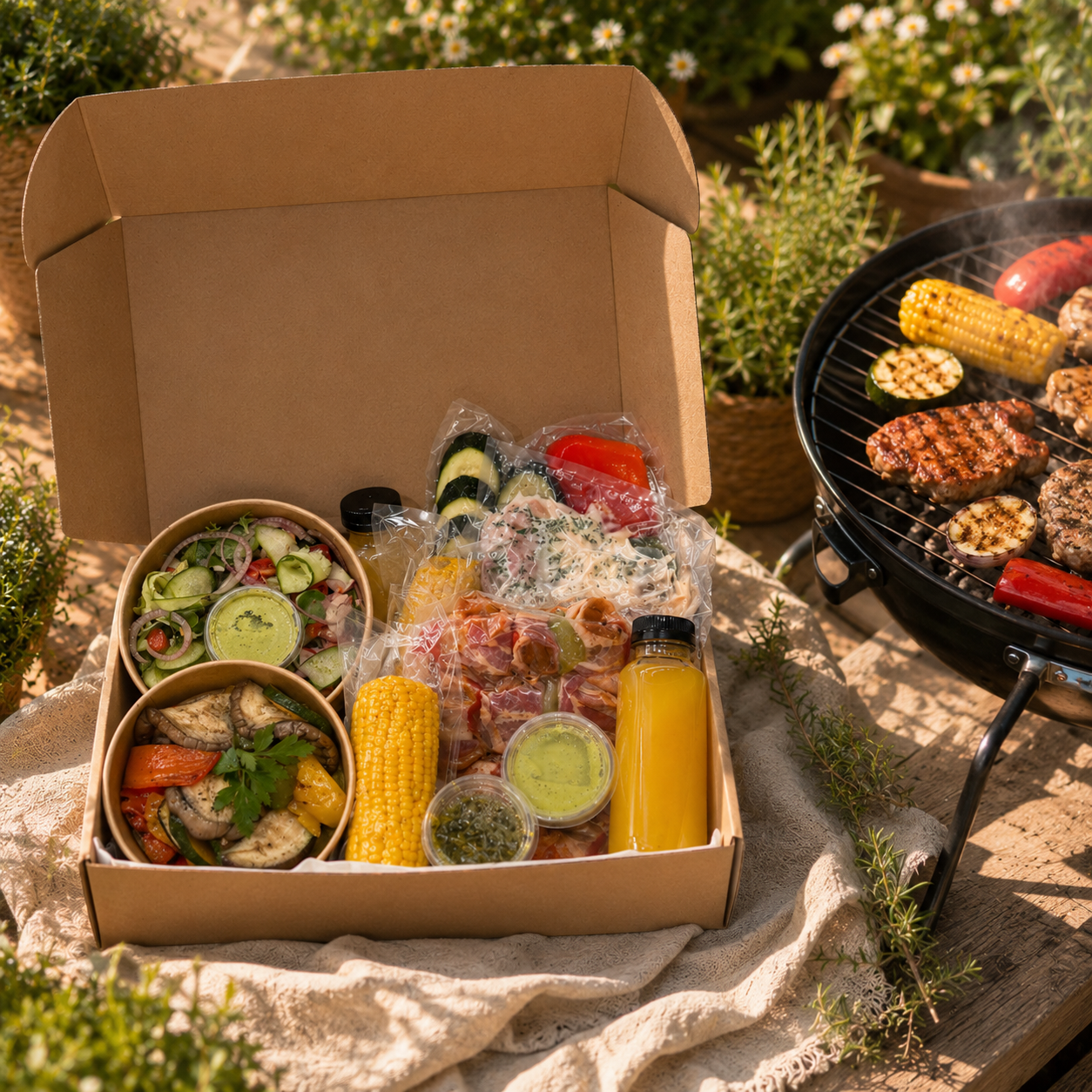 grill monoporcje