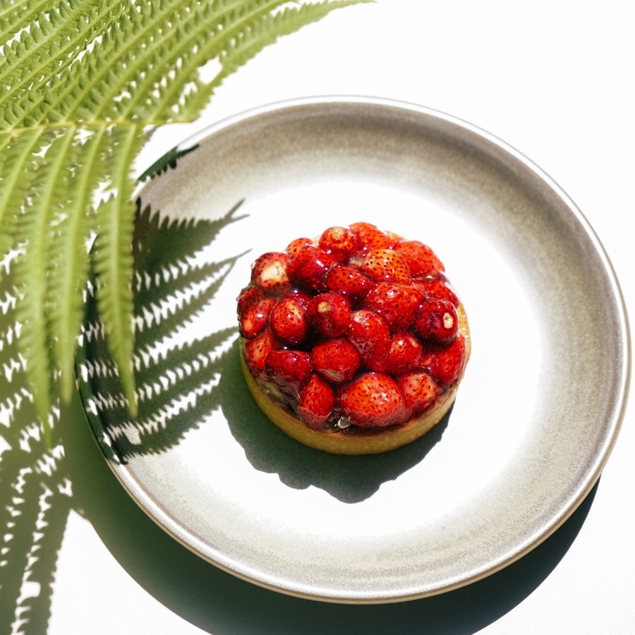 Wild strawberry tart