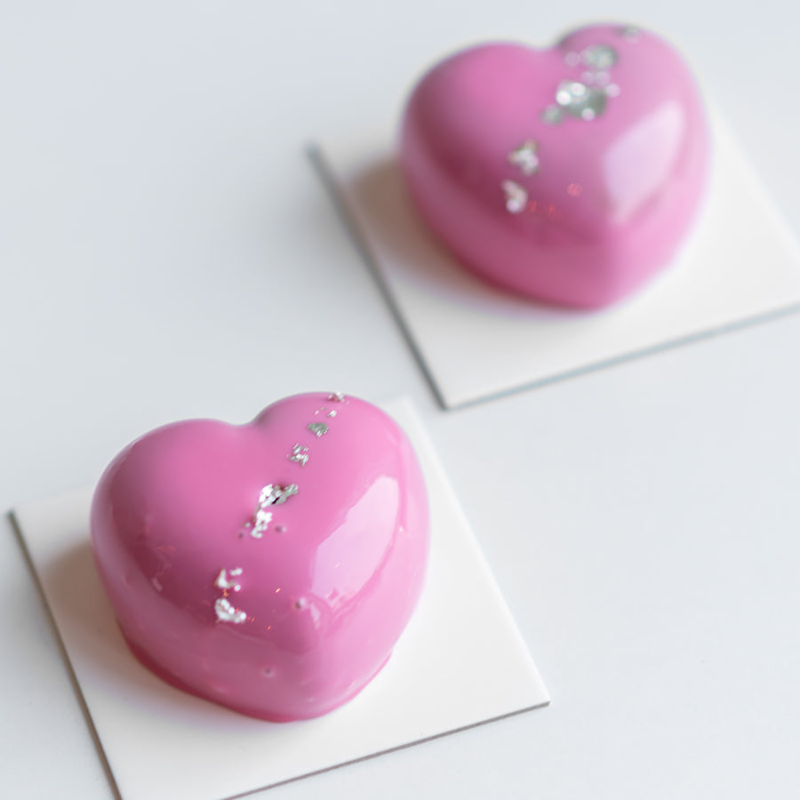 Monoporcja walentynkowa w kształcie serca