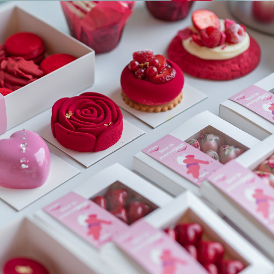 Praliny walentynkowe ręcznie przygotowywane