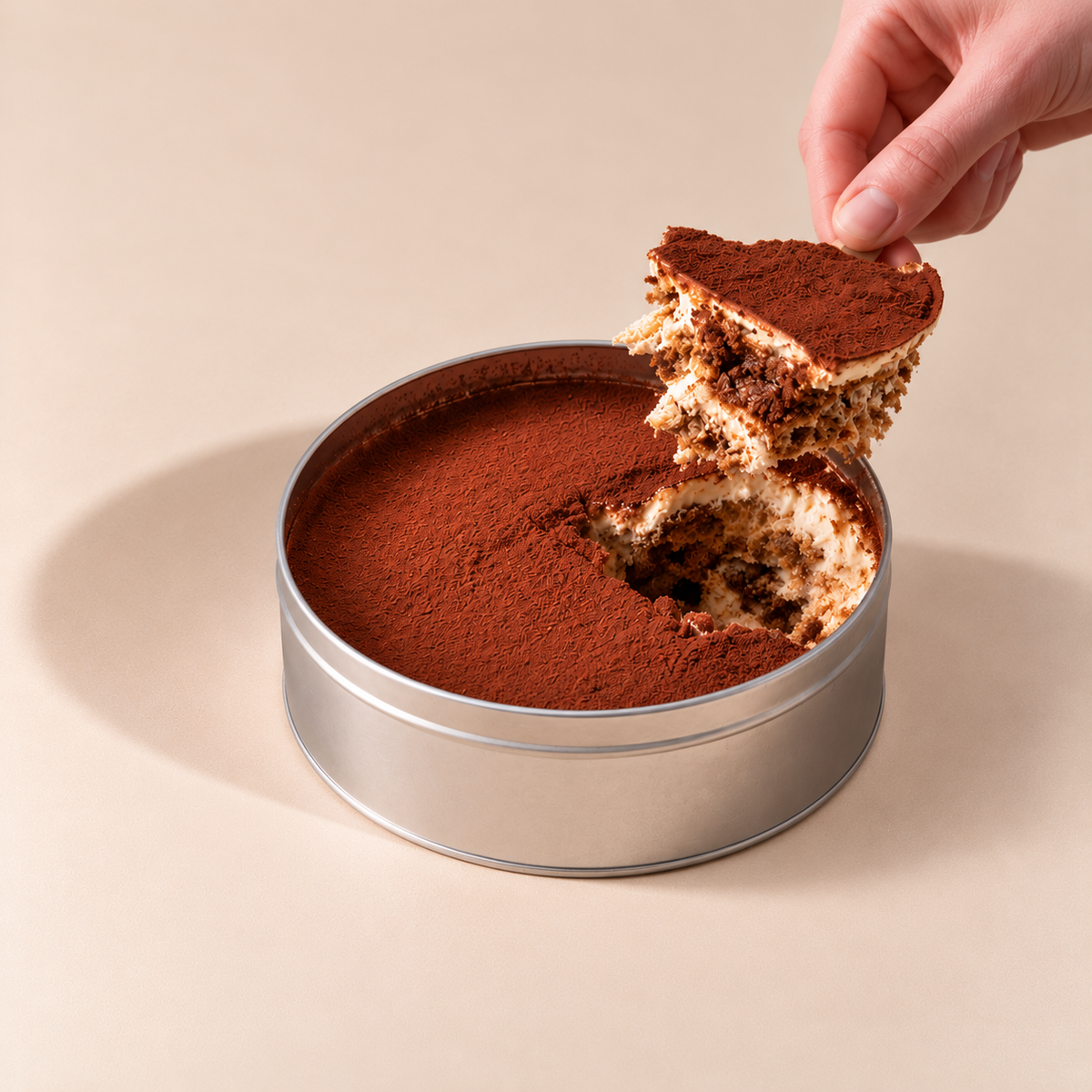 Tiramisu en boîte
