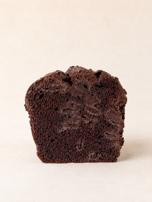 Veganes Bananenbrot mit Schokolade von Batida - Querschnitt