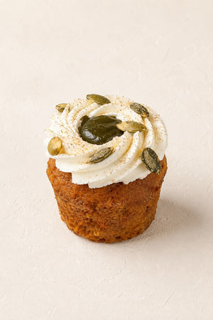 Muffin Carotte à la cardamome de Batida - muffin à la carotte au sucre brun et babeurre, à la cannelle et à la cardamome