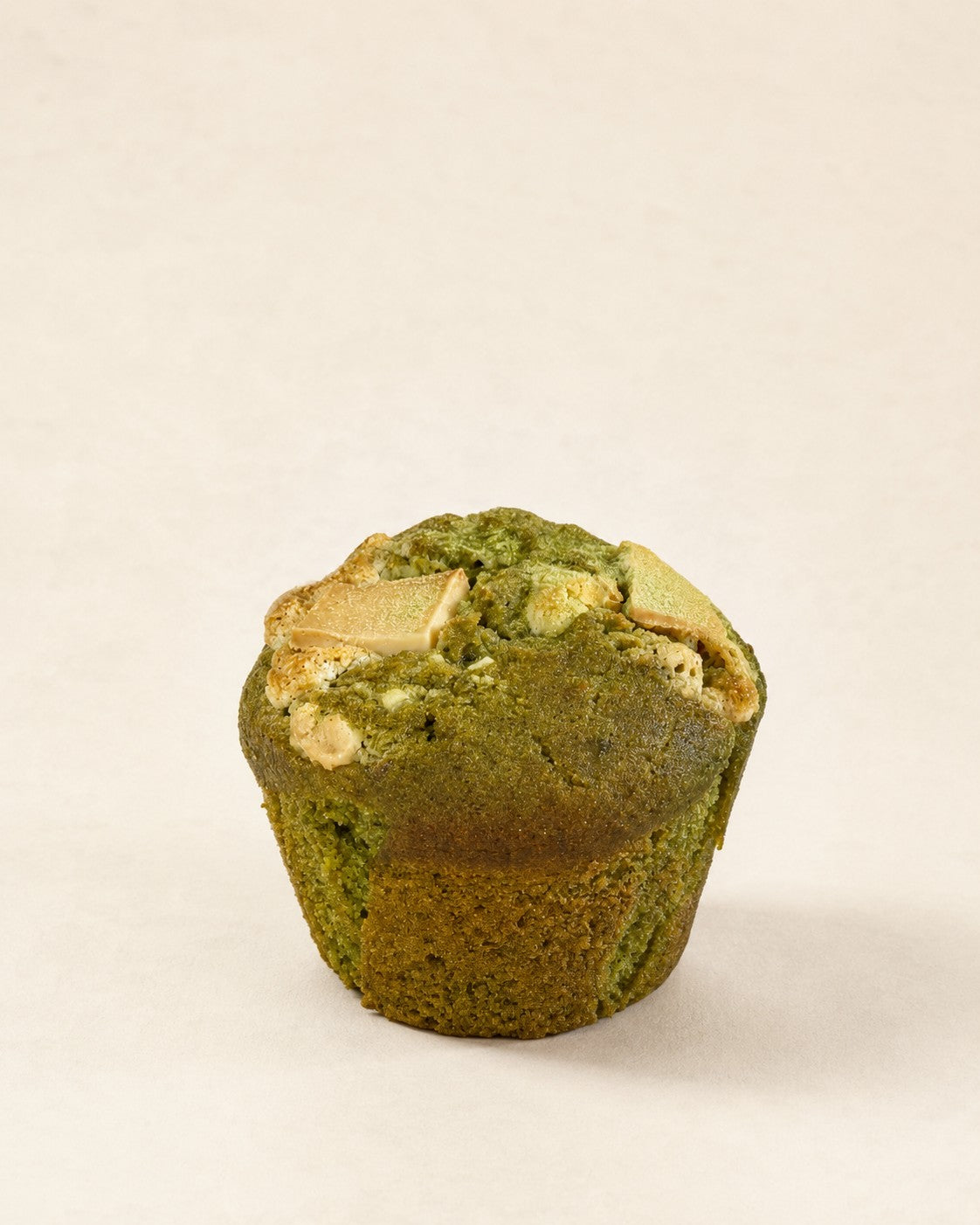 Muffin Matcha au chocolat blanc de Batida - muffin au babeurre, matcha KISO et chocolat blanc