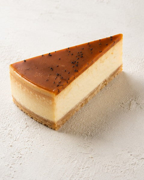 Baskischer Miso-Karamell-Käsekuchen von Batida - Querschnitt