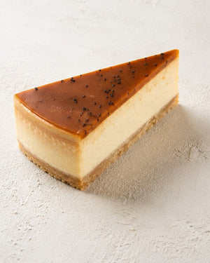 Baskischer Miso-Karamell-Käsekuchen von Batida - Querschnitt