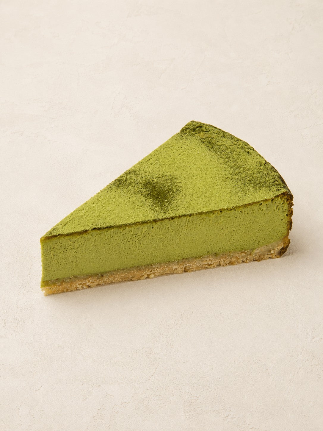 Matcha - White Chocolate Cheesecake by Batida - cross-section