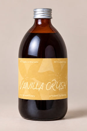 Sirop de vanille Batida Vanilla Crush en bouteille de verre