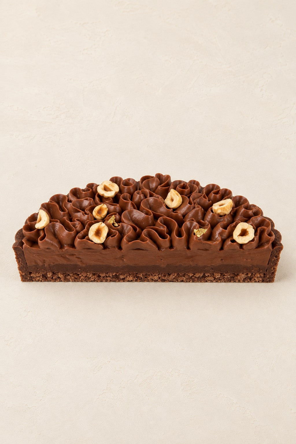 Tarta gianduja Batida - przekrój