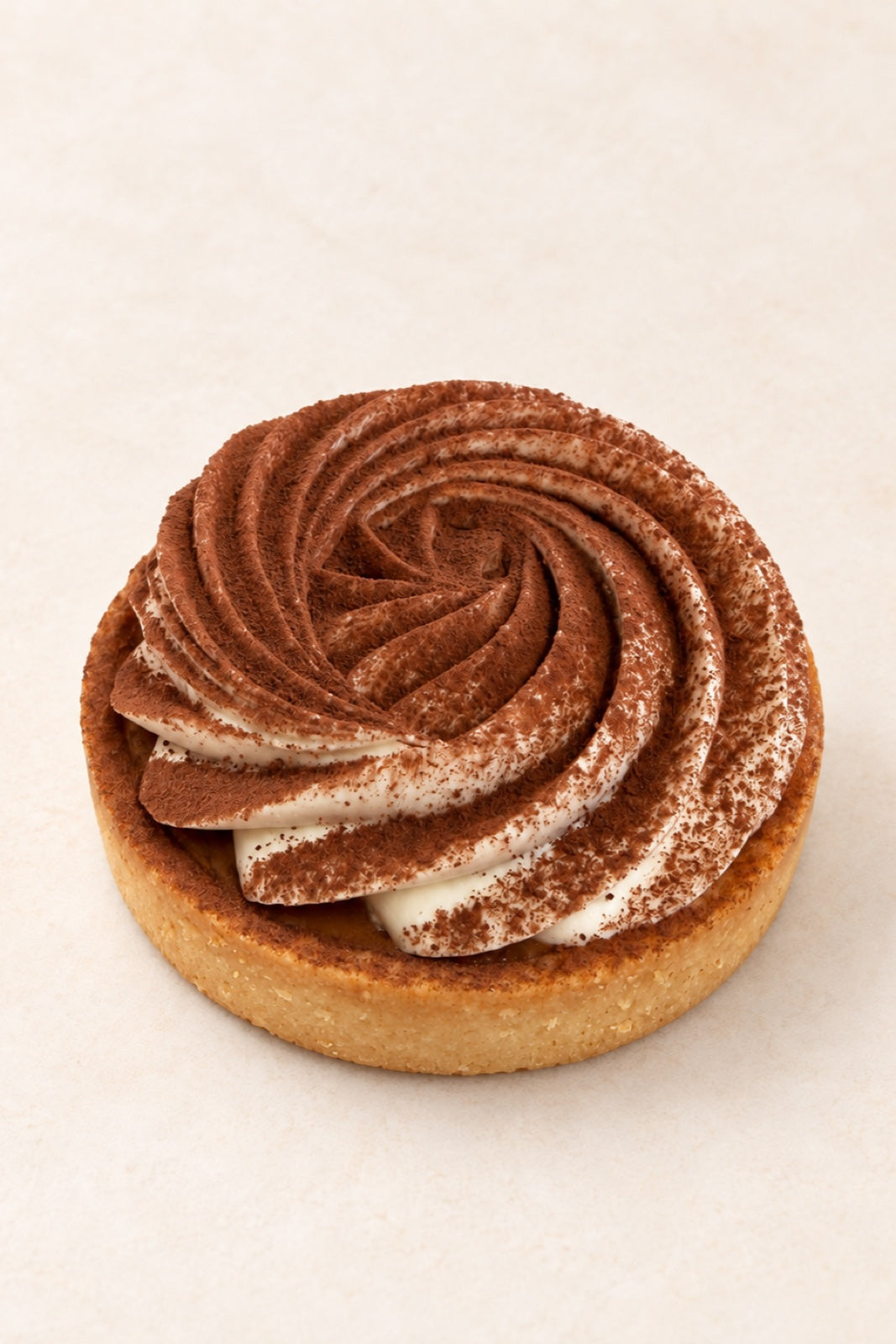Kaffee-Tonka-Tartelette von Batida - Cappuccinocreme mit Tonka auf Mandelboden