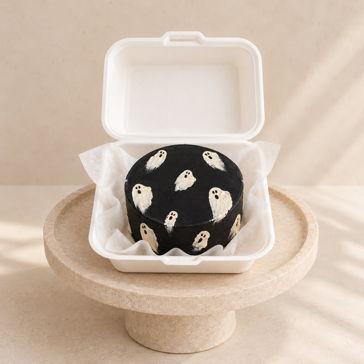 Red Velvet Bento with ghosts