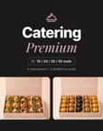 Catering Premium Batida - croissanty, mini burgery i desery na spotkanie w biurze