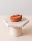 Coffee bean individual dessert by Batida - coffee cremeux with milk chocolate and Baileys cream, coffee and almond crisp