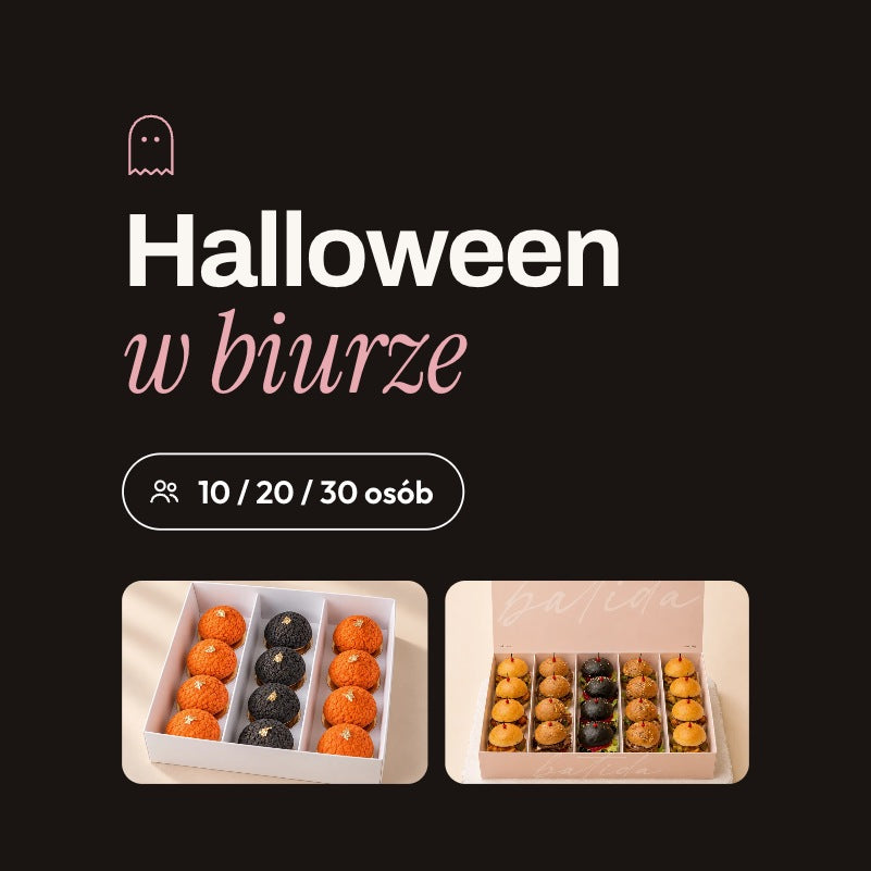 Halloween im Büro - süß-herzhaftes Batida-Set für 10, 20 oder 30 Personen