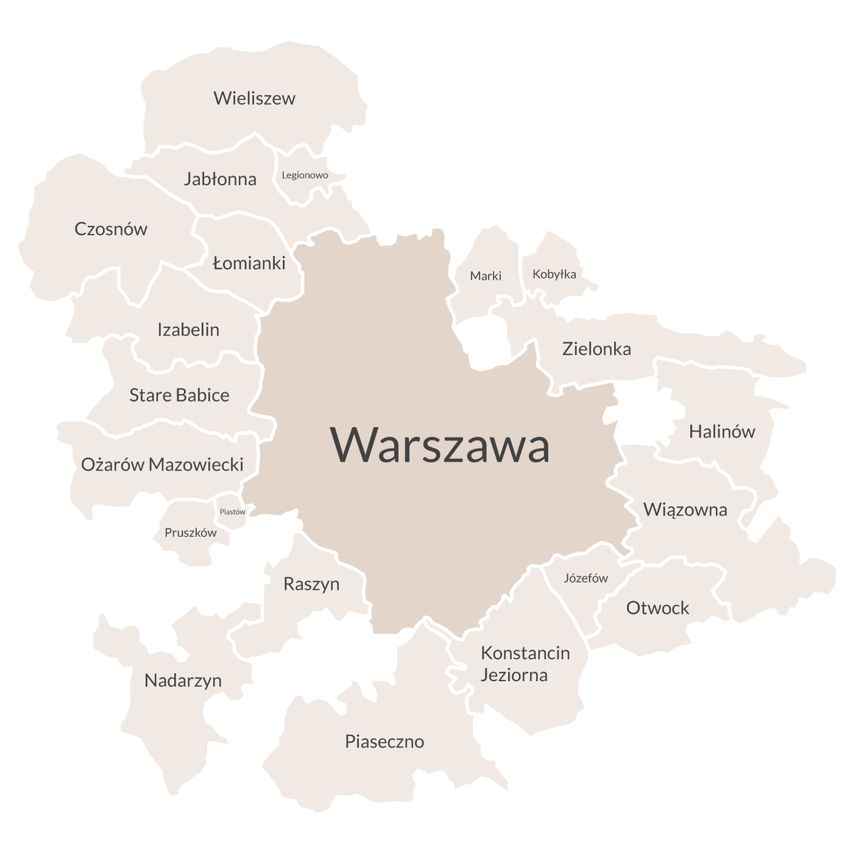 Carte des livraisons Batida