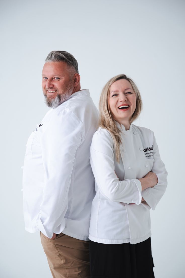 Mira Bogucka, Creative Chef, et Marcin Maliszewski, Executive Chef