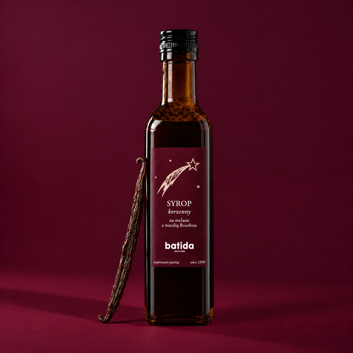 Syrop korzenny z wanilią Bourbon