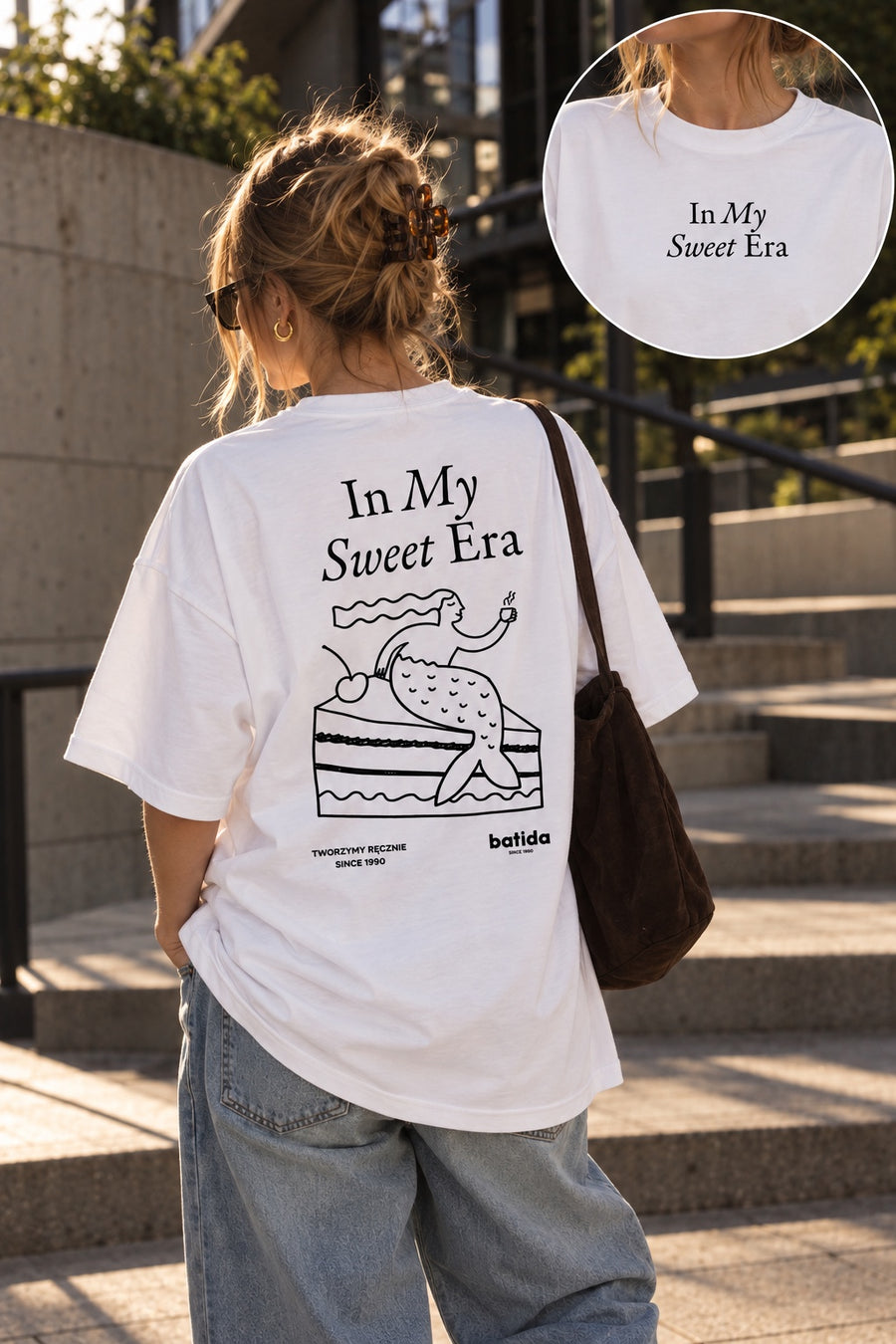T-shirt Batida In My Sweet Era - tył z ilustracją