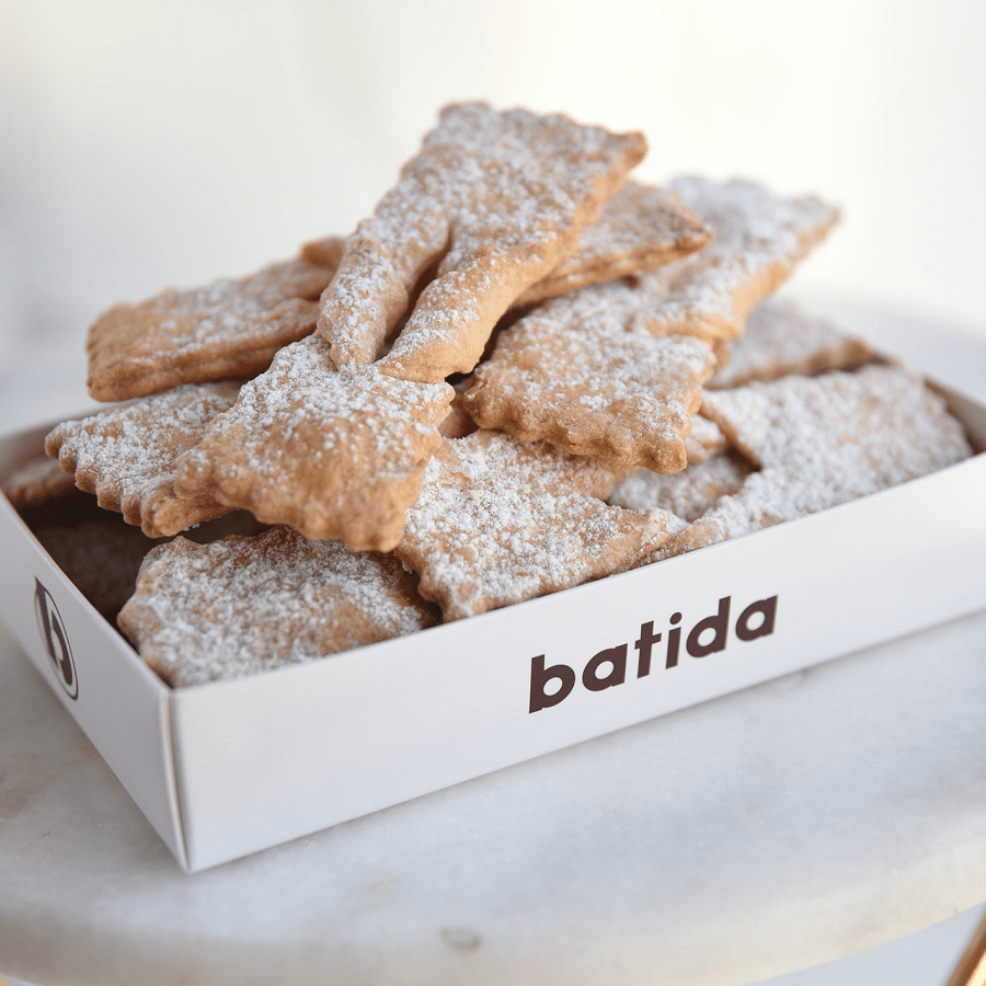 Faworki pieczone - Batida